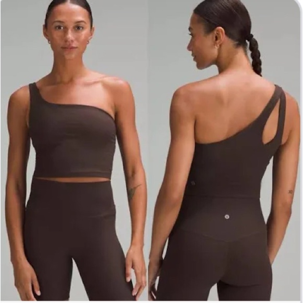 Lululemon ribbed Nulu Assymmetrical yoga Tank nwt